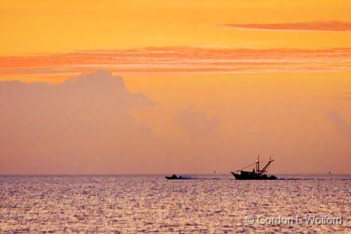 Boats On The Bay_28134.jpg - Matagorda Bay photographed near Port Lavaca, Texas, USA.